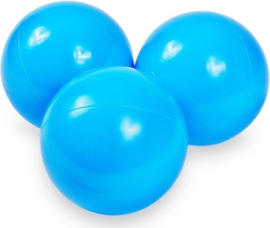 Ballenbak ballen licht blauw (70mm) voor ballenbak 300 stuks