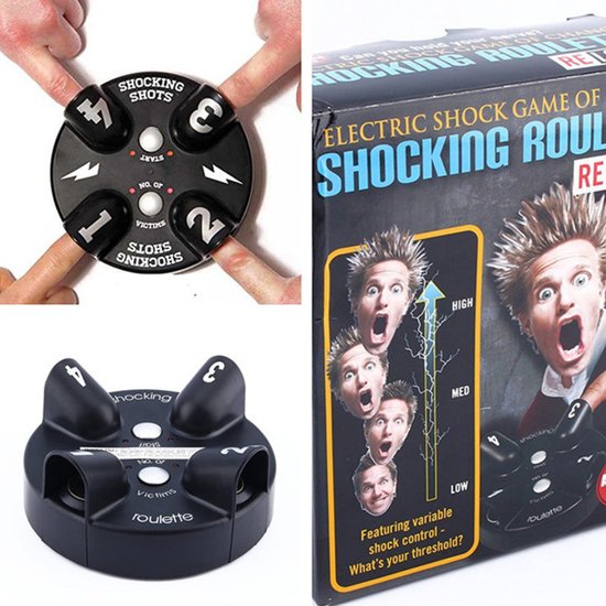 Afbeelding van het spel Shocking Roulette - Wie krijgt de schok!? - Schokspel