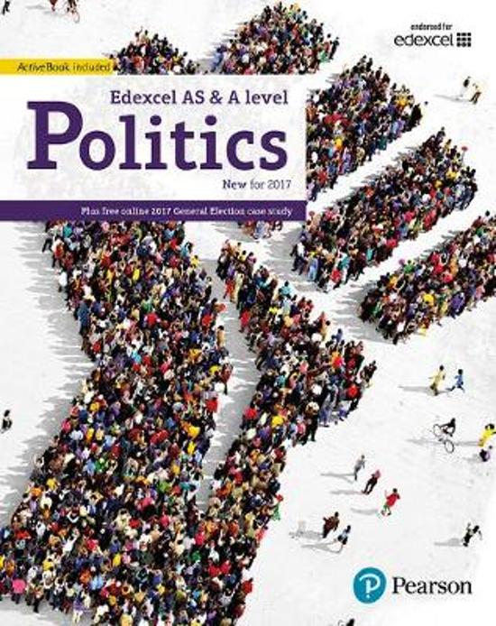 Edexcel GCE Politics AS and A-level Student Book 