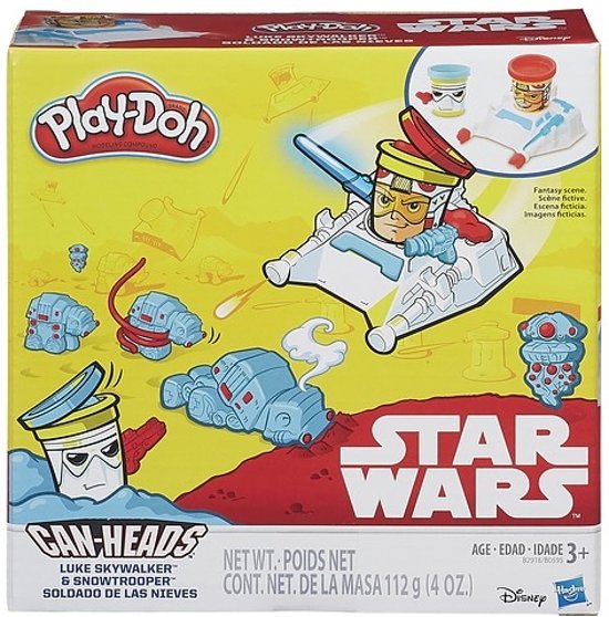 Afbeelding van het spel Play Doh Star Wars Can Heads