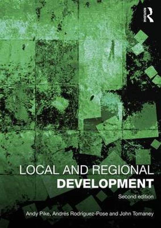 Samenvatting Stedelijke en Regionale Ontwikkeling