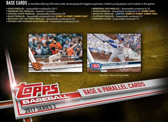 Afbeelding van het spel 2017 Topps Series 2 Baseball