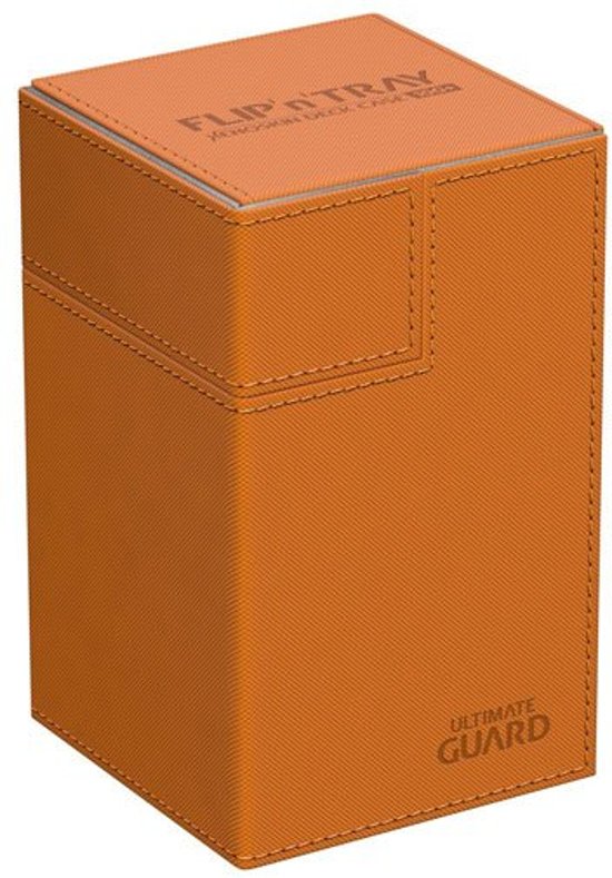 Afbeelding van het spel Ultimate Guard Flip´n´Tray Deck Case 100+ Standard Size XenoSkin Orange