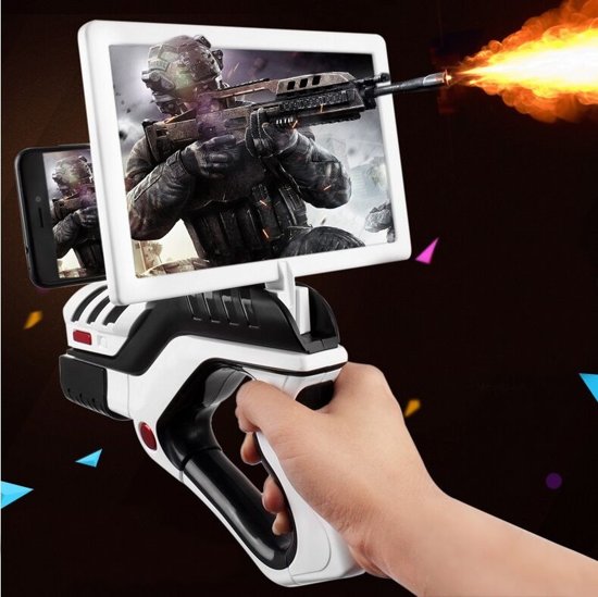 Thumbnail van een extra afbeelding van het spel AR Handle AR Gun 4D Draadloos Live Action Shooting game met 4D vergrootscherm
