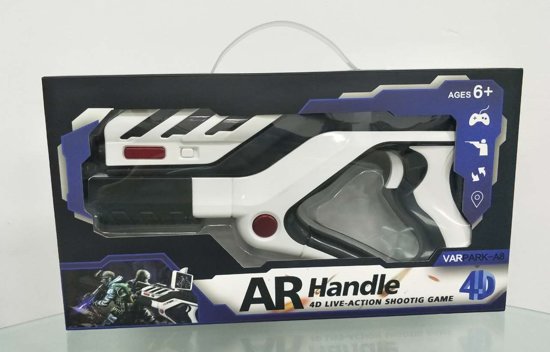Thumbnail van een extra afbeelding van het spel AR Handle AR Gun 4D Draadloos Live Action Shooting game met 4D vergrootscherm