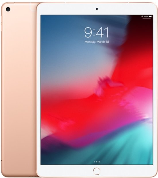 Apple iPad Air (2019) 10,5 inch Goud 64GB Wifi + 4G