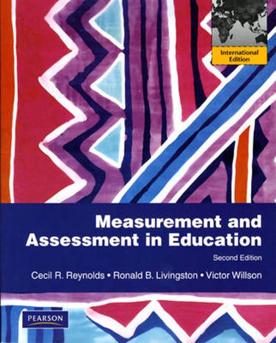 Measurement and Assessment in Education