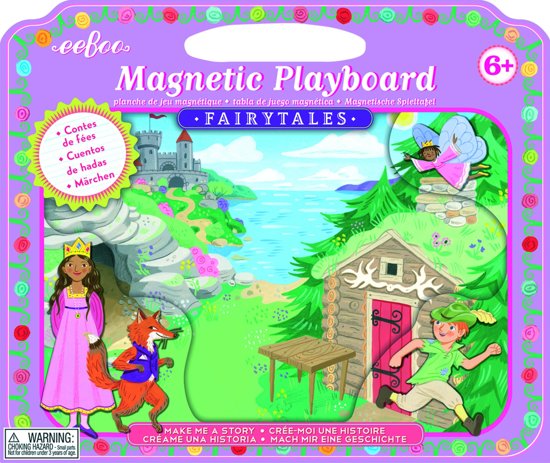 Afbeelding van het spel Eeboo Magnetic Playboard Fairytales
