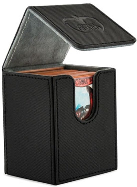 Afbeelding van het spel Ultimate Guard Flip Deck Case 100+ Standard Size XenoSkin Black