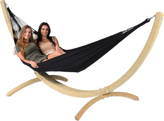 Hangmat Tweepersoons 'Comfort' Black