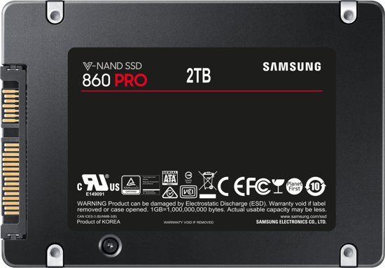Samsung 860 PRO 2TB 2,5 inch