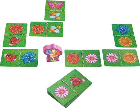 Thumbnail van een extra afbeelding van het spel Haba spel -  Domino Bloemenfee