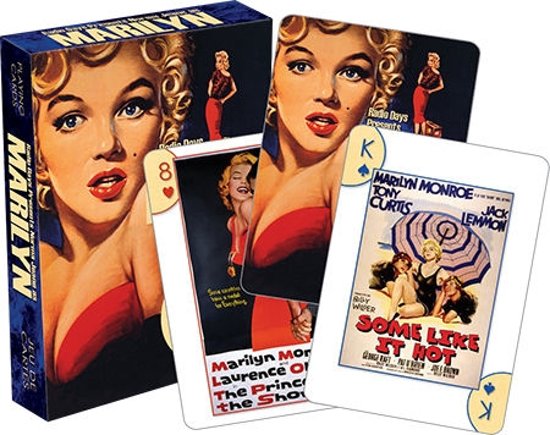 Afbeelding van het spel Speelkaarten-pokerkaarten- Marilyn Monroe