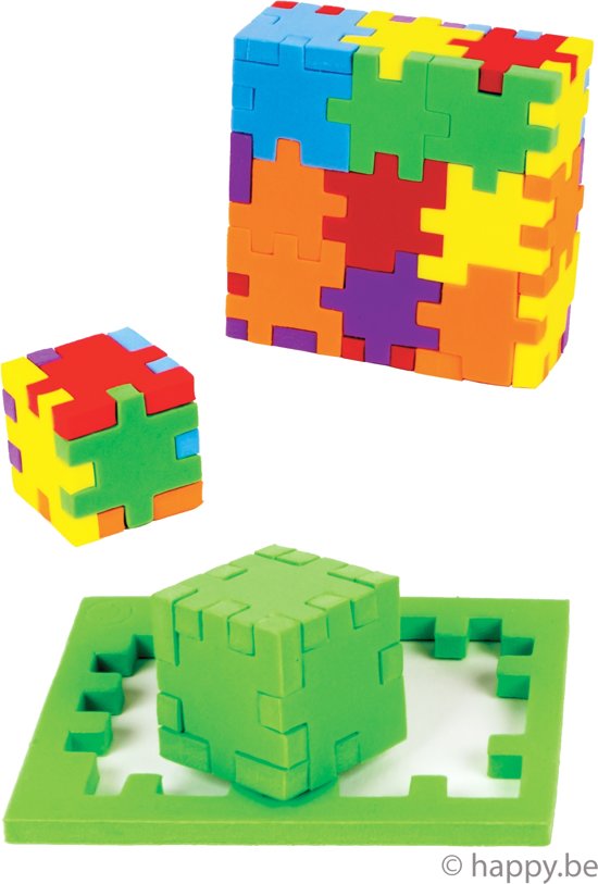 Afbeelding van het spel HAPPY Happy Cube 6-pack cube brain teasers