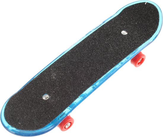 Afbeelding van het spel Eddy Toys Vinger Skateboard Met Verlichting 9,5 Cm Zwart/blauw