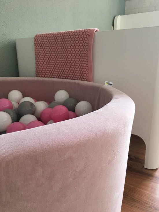 Misioo Ballenbad Velvet Pink, incl. 200 ballen