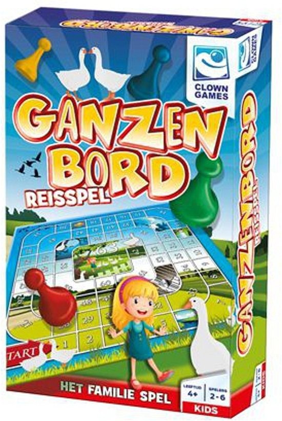 Afbeelding van het spel Ganzenbord reisspel