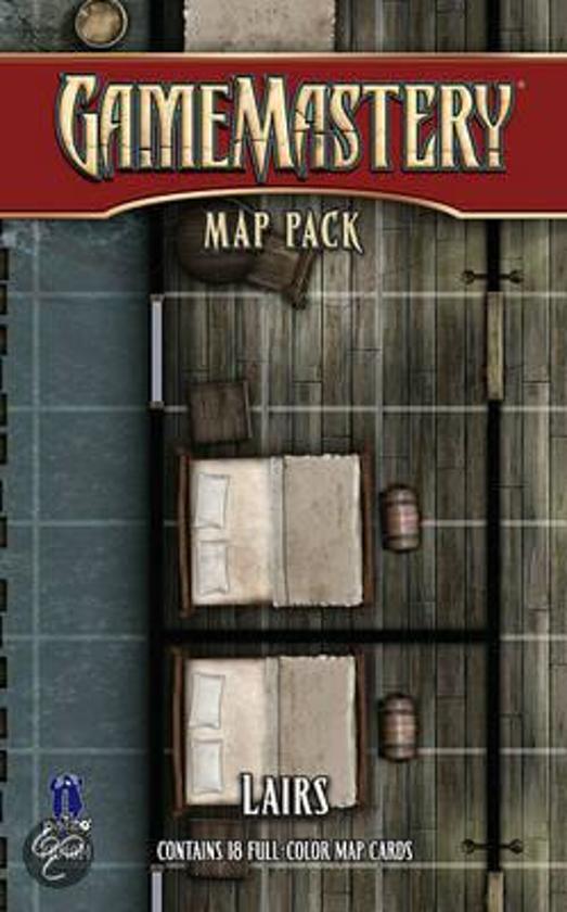 Thumbnail van een extra afbeelding van het spel Gamemastery Map Pack Lairs