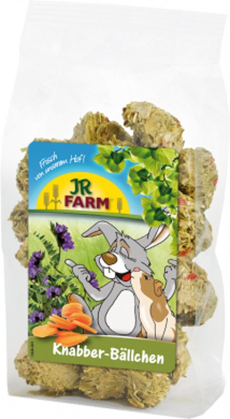 JR Farm - Knaagbolletjes - 150g - Verpakt per 3 - Knaagdierensnacks