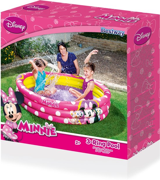 Bestway Opblaasbaar Kinderzwembad Minnie Mouse - 152 x 30 cm