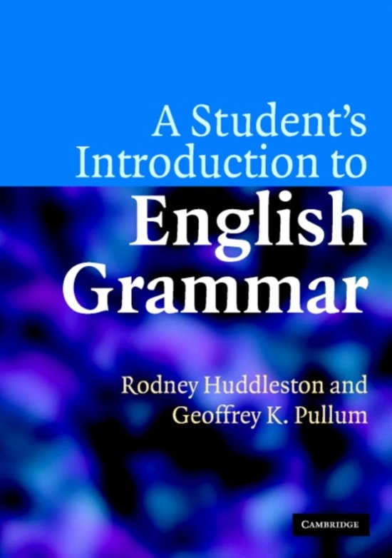A Student\'s Introduction to English Grammar