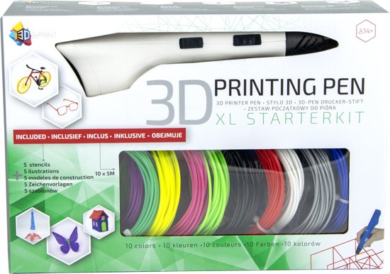 3D Pen XL Starterspakket |Wit| - 3Dandprint