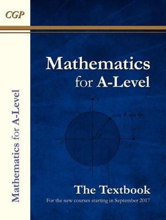 New AS and A-Level Maths Textbook