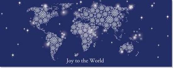 Afbeelding van het spel Joy to the World Panoramic Boxed Holiday Cards