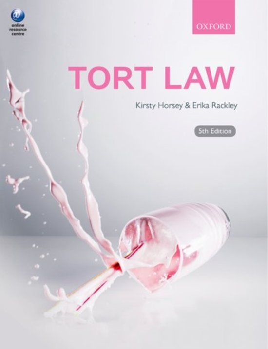 Law 5 ru. Tort Law. An Introduction to tort Law.