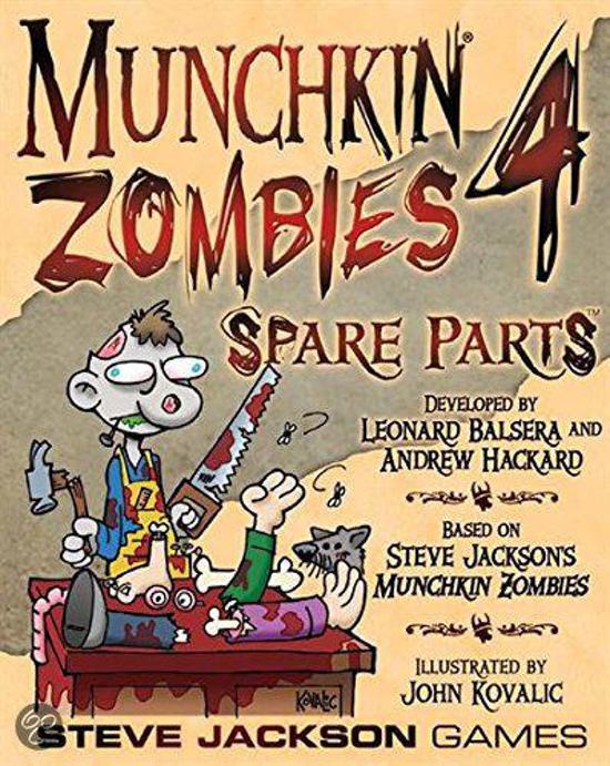 Afbeelding van het spel Munchkin Zombies 4 Spare Parts