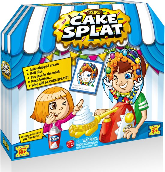 Afbeelding van het spel Cake Splat Slagroom spel - Kinderspel
