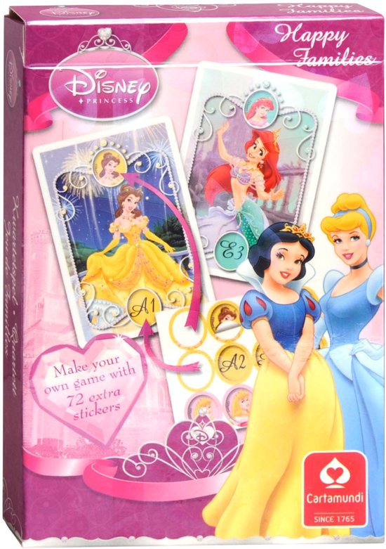 Afbeelding van het spel Disney - Prinsessen - Happy Families (Blister)