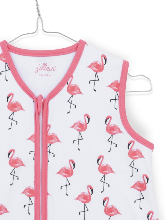 Jollein Flamingo Slaapzak zomer 90cm jersey