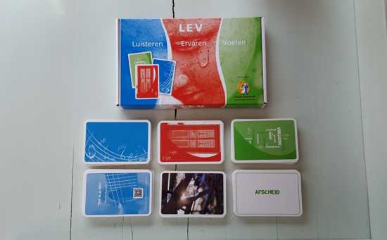 Afbeelding van het spel Kaartset L-E-V Spelen met verlies in beeld