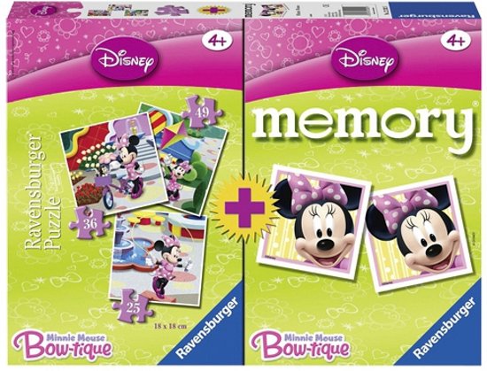 Afbeelding van het spel Spel memory en puzzel Minnie Mouse