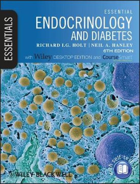 Essential Endocrinology and Diabetes 6E - with Wiley Desktop Edition and Coursesmart
