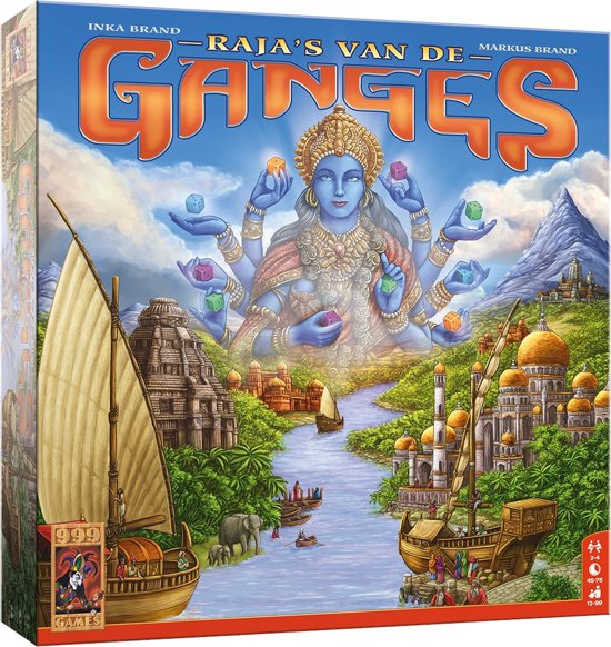 Raja's van de Ganges Bordspel