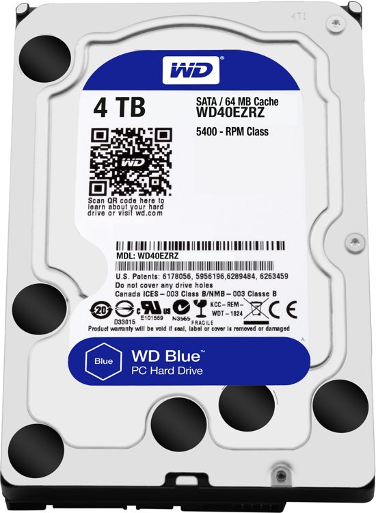 WD Blue - Interne harde schijf - 4 TB