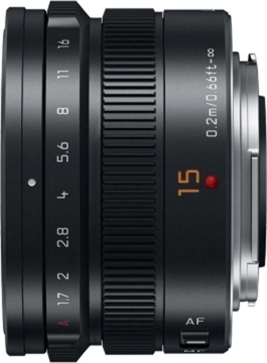 Panasonic Leica DG Summilux 15mm f/1,7 ASPH Zwart