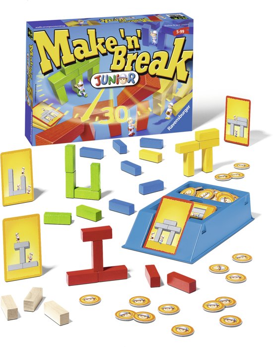 Thumbnail van een extra afbeelding van het spel Ravensburger Make'N' Break Junior