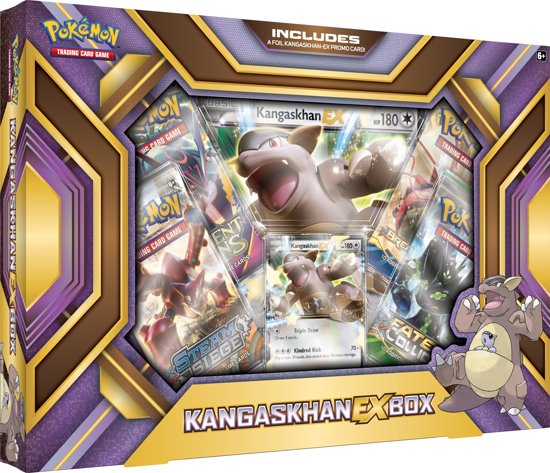 Afbeelding van het spel Pokémon kaarten - Trading Card Game - Kangaskhan EX Box C12