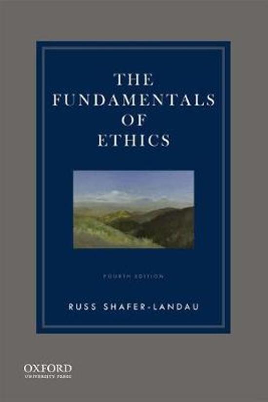 The Fundamentals of Ethics 9780190631390 Russ ShaferLandau Boeken
