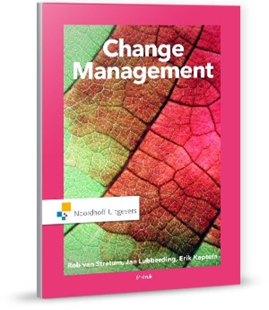 Samenvatting Changemanagement -  Verandermanagement (PROPRV03)