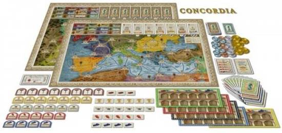 Thumbnail van een extra afbeelding van het spel Concordia - Bordspel