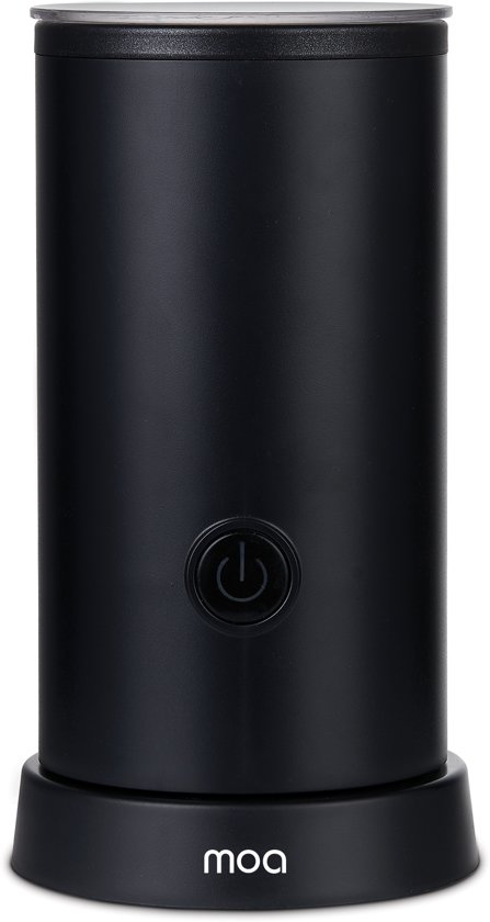 MOA Melkopschuimer Elektrisch - BPA vrij - Voor Opschuimen en Verwarmen - Zwart - MF5B
