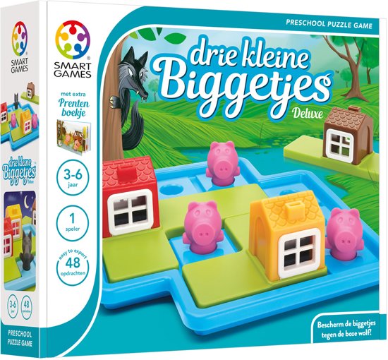 Afbeelding van het spel Drie Kleine Biggetjes - Deluxe