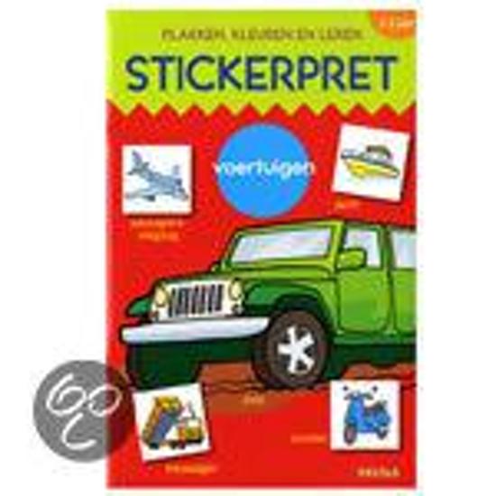 Plakken, kleuren en leren Stickerpret - Voertuigen (3-5 j.) - Onbekend | Nextbestfoodprocessors.com