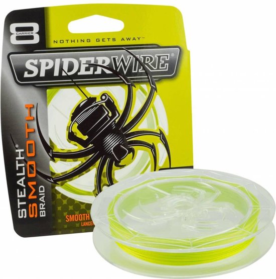 Spiderwire Stealth Smooth 8 | Yellow | Dyneema | 8lb | 0.10mm | 150m
