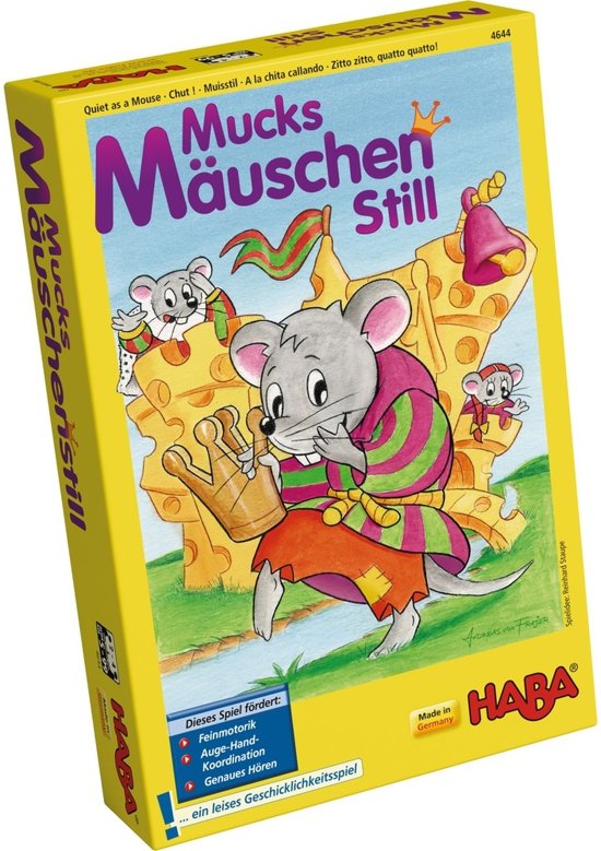 Afbeelding van het spel Spel - Muisstil (Duitse verpakking met Nederlandse handleiding)