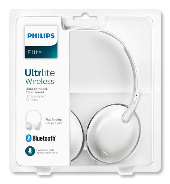 Philips SHB4405 On-Ear Bluetooth Koptelefoon